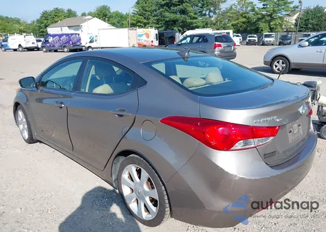 2013 Hyundai Elantra Gls/Limited из США, поврежденный, VIN 5NPDH4AE3DH240275